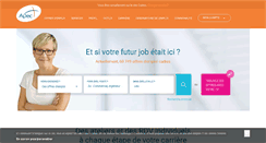 Desktop Screenshot of cadres.apec.fr