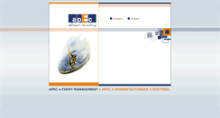 Desktop Screenshot of apec.it