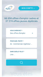 Mobile Screenshot of apec.fr