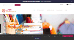 Desktop Screenshot of apec.ch