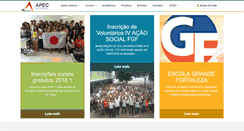 Desktop Screenshot of apec.org.br