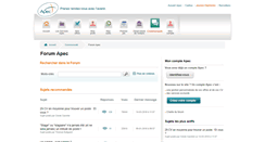 Desktop Screenshot of forum.jd.apec.fr