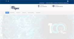 Desktop Screenshot of apec.org.mx