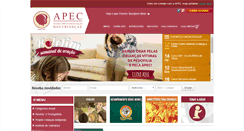 Desktop Screenshot of apec.com.br