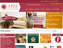 Tablet Screenshot of apec.com.br